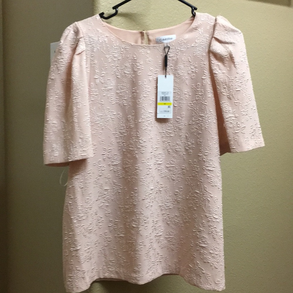 Light pink Calvin Klein blouse